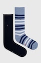 Ponožky Tommy Hilfiger dlhé ponožky modrá 472001001