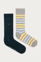 světle šedá Tommy Hilfiger - Ponožky (2-pack) Pánský
