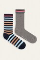 Tommy Hilfiger - Skarpety (2-pack) skarpetki długie granatowy 472001001