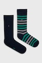 Tommy Hilfiger skarpetki (2-pack) skarpetki długie granatowy 472001001