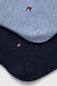 Ponožky Tommy Hilfiger 2-pak 342025001 modrá AA00