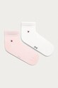 Ponožky Tommy Hilfiger 2-pak krátke ponožky ružová 342025001