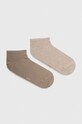 Ponožky Tommy Hilfiger 2-pak béžová 342023001
