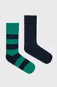 зелений Шкарпетки Tommy Hilfiger (2-pack) Чоловічий
