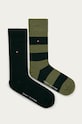 Tommy Hilfiger skarpetki (2-pack) skarpetki długie zielony 342021001