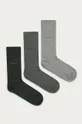 γκρί Calvin Klein - Κάλτσες (3-pack) Ανδρικά