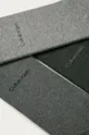 Calvin Klein - Ponožky (3-pak) sivá