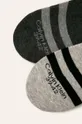 Calvin Klein - Μικρές κάλτσες (2-pack) γκρί