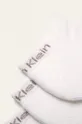 Calvin Klein - Členkové ponožky (6-pak) biela