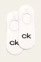 biały Calvin Klein - Stopki (2-pack) Męski