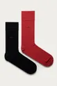 červená Calvin Klein - Ponožky (2-pak) Pánsky
