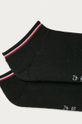 Tommy Hilfiger - Členkové ponožky (2-pak) 100001093 čierna AA00