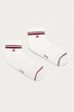 Tommy Hilfiger - Κάλτσες (2-pack) κοντές κάλτσες λευκό 100001094