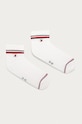 Tommy Hilfiger - Ponožky (2-pack) krátké ponožky bílá 100001094