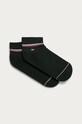 Tommy Hilfiger - Κάλτσες (2-pack) κοντές κάλτσες μαύρο 100001094