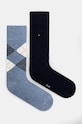 Tommy Hilfiger skarpetki długie granatowy 100001495.NOS