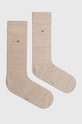 Шкарпетки Tommy Hilfiger 2-pack бежевий 100001496.NOS