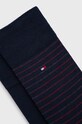 Ponožky Tommy Hilfiger 2-pack 100001496.NOS námořnická modř AA00