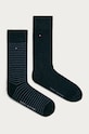 Κάλτσες Tommy Hilfiger 2-pack ψηλές κάλτσες σκούρο μπλε 100001496.NOS