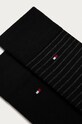 Tommy Hilfiger sosete 2-pack 100001496.NOS negru AA00