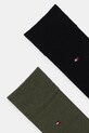 Tommy Hilfiger skarpetki 2-pack 371111.NOS zielony AA00
