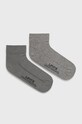 Ponožky Levi's ( 2-pak) krátké ponožky šedá 37157.0203