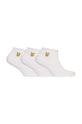 Lyle & Scott - Skarpetki ROSS (3-PACK) aplikacja biały ROSS.5061