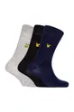 viacfarebná Lyle & Scott - Ponožky ANGUS (3-pak) Pánsky