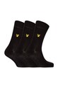 Lyle & Scott - Skarpety ANGUS (3-PACK) skarpetki długie czarny ANGUS.5003