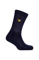Lyle & Scott - Skarpety HAMILTON (3-PACK) HAMILTON.5075 granatowy AA00