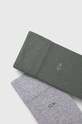 Ponožky Calvin Klein 2-pak 701218631.NOS zelená AA00