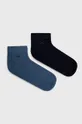 modrá Ponožky Calvin Klein (2-pak) Pánsky