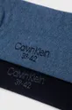 Nogavice Calvin Klein modra