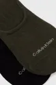 Calvin Klein calzini pacco da 2 verde