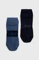 μπλε Calvin Klein κάλτσες (2-pack) Ανδρικά