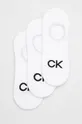 fehér Calvin Klein zokni (3 pár) Férfi