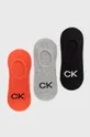 rdeča Calvin Klein nogavice (3-pack) Moški