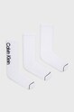 Ponožky Calvin Klein dlouhé ponožky bílá 701218725.NOS