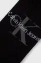 Calvin Klein Jeans nogavice črna