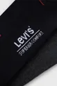 Levi's șosete (2-pack) negru