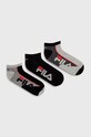Fila skarpetki (3-pack) wzorzyste czarny F1978
