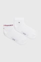 Ponožky Tommy Hilfiger 2-pak dlhé ponožky biela 701222187.NOS