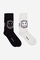 Makia skarpetki Dizzy 2-pack nadruk czarny U83004