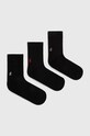 Gramicci skarpetki 3-pack Basic Crew Socks skarpetki długie czarny SX.M04