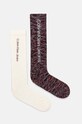 Шкарпетки Calvin Klein Jeans 2-pack меланж бордо 701230602.NOS