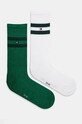 Ponožky Tommy Hilfiger 2-pack dlouhé ponožky zelená 701229841.NOS