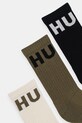 HUGO șosete 3-pack 50531517 negru AA00