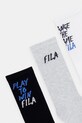 Fila skarpety męskie 3-pack F5612 czarny SS26