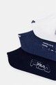 Fila skarpety męskie z bawełną 3-pack F2536 granatowy SS26