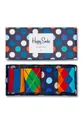 πολύχρωμο Happy Socks - Κάλτσες Gift Box (4-pack) Ανδρικά